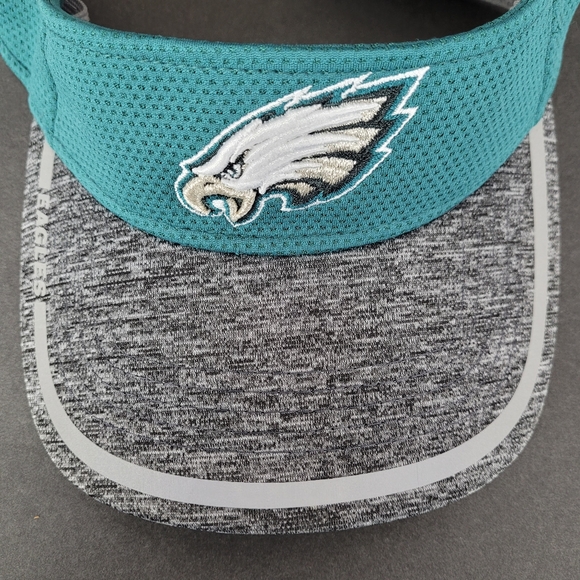 Philadelphia Eagles NFL New Era Visor Hat Reflective Adjustable - Picture 11 of 11